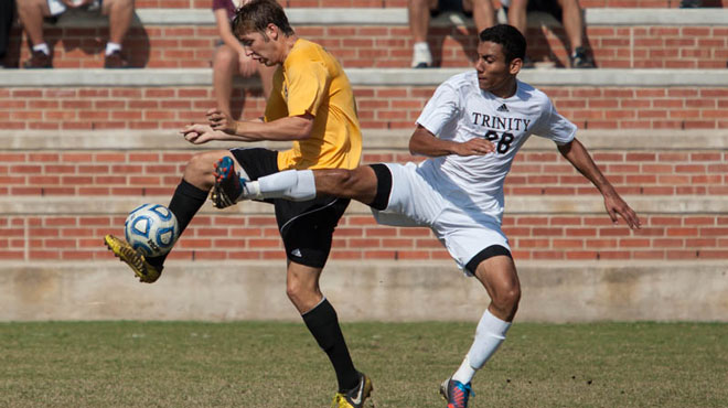 Trinity Wins NCAA Men's Soccer Playoff First Round Contest