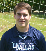 Kenneth Waterbury, University of Dallas, Men's Soccer