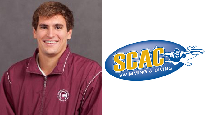 Centenary's Butler Named SCAC Swimmer of the Week