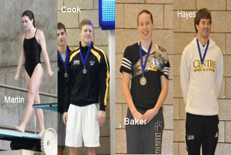 Baker & Cook named SCAC Swimmers of the Year; Hayes and Martin named SCAC  Divers of the Year