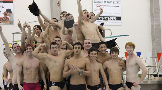 Trinity Men Win Sixth SCAC Swimming & Diving Championship