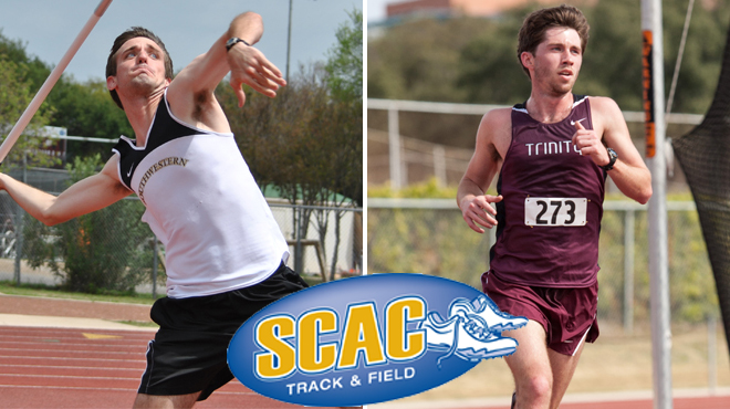 Southwestern's Poole, Trinity's Piske Named SCAC Men's Track and Field Athletes of the Week