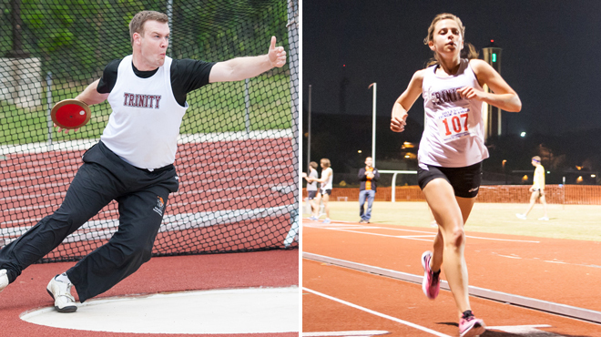 Trinity's Campbell and Murphy Earn All-Academic Track & Field Honors