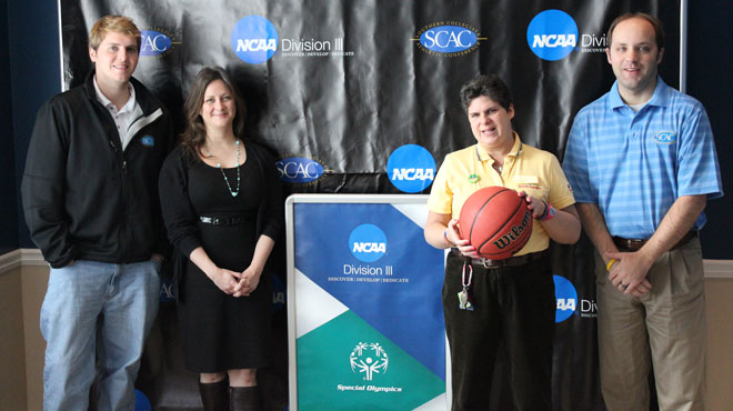 SCAC raises $1,900 for Special Olympics at 2012 Basketball Tournament