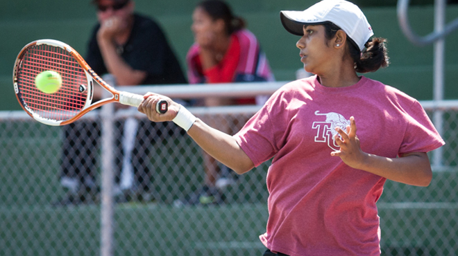 Trinity’s Ekanayake & McMindes Tabbed as SCAC Women's Tennis Player & Coach of the Year