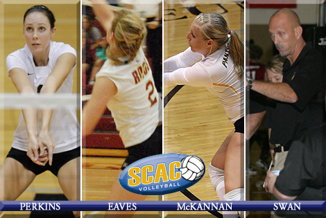 Colorado College's Perkins; Swan Headline 2010 All-SCAC Volleyball Voting