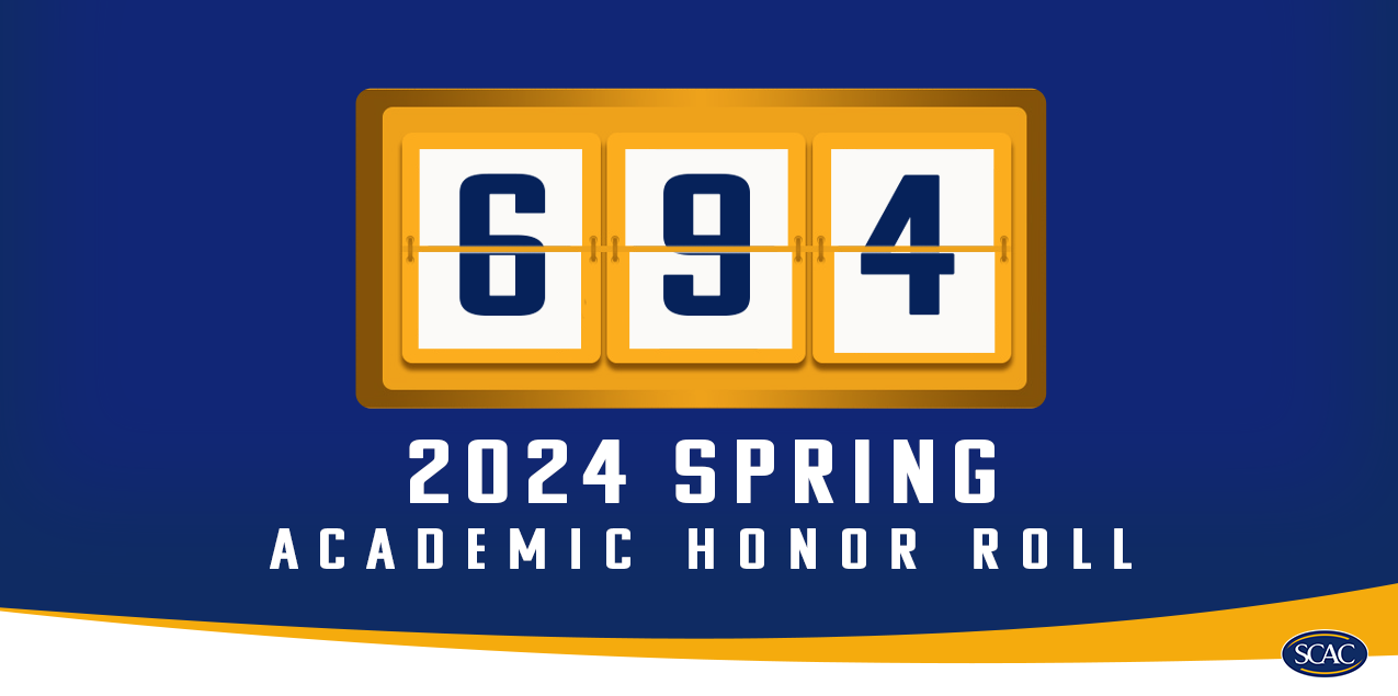 SCAC Announces Spring Academic Honor Roll Recipients