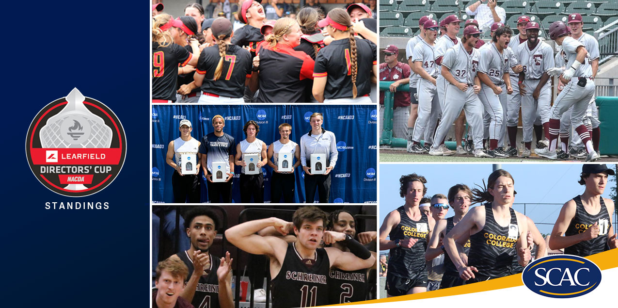 SCAC Places Three Members in Top 100 of Final LEARFIELD Sports Directors' Cup Standings