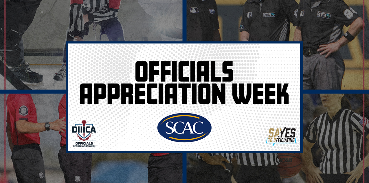 SCAC Joins Division III in ‘Officials’ Appreciation Week’