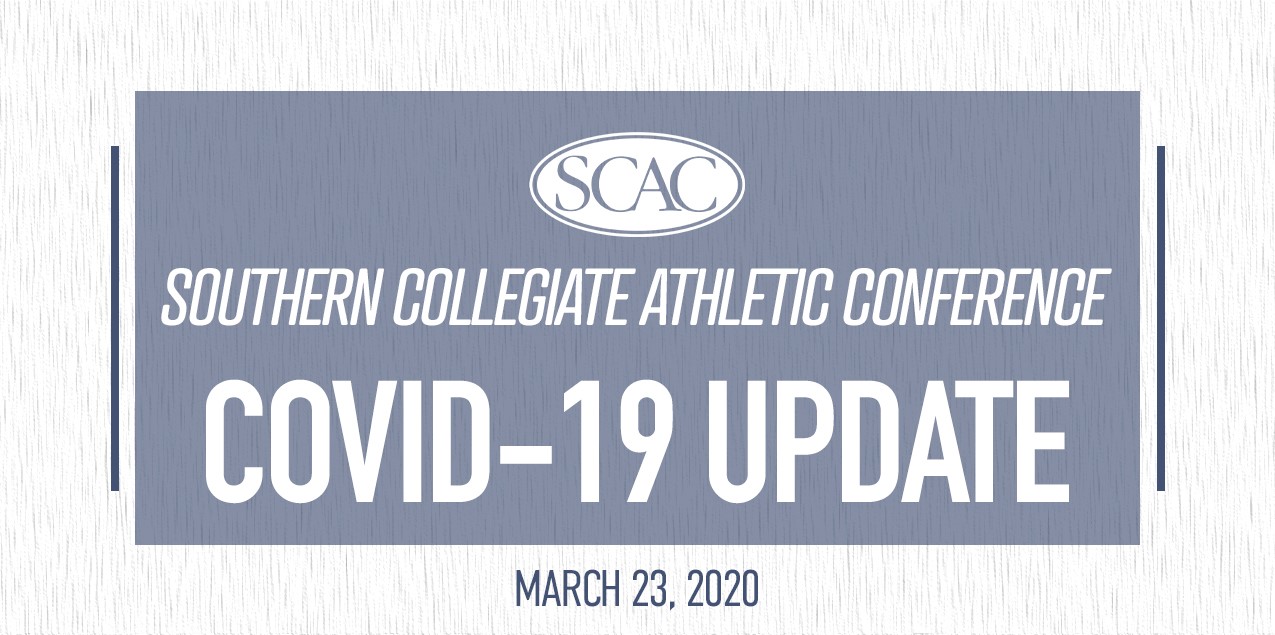 Update from SCAC Presidents Council Regarding COVID-19 & Athletics