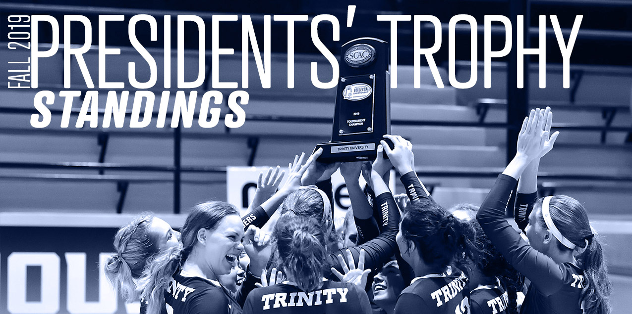 Trinity Takes Lead in Quest for 2019-20 SCAC Presidents' Trophy