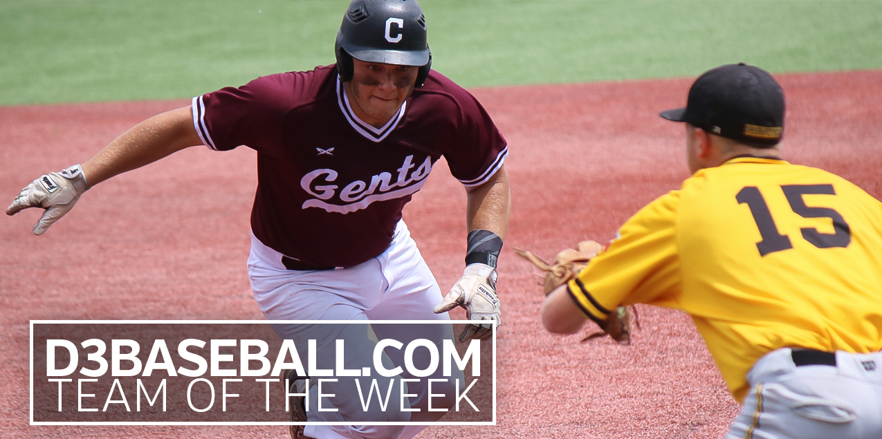 Centenary's Zapata Earns Second D3Baseball Team of the Week Honor