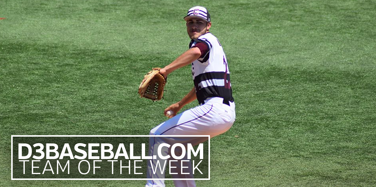 Centenary's Devillier Named to D3Baseball.com Team of the Week