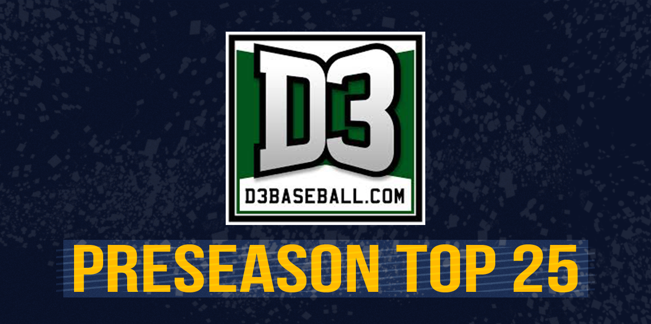 Two SCAC Teams Ranked Top-Five in D3baseball.com National Preseason Poll