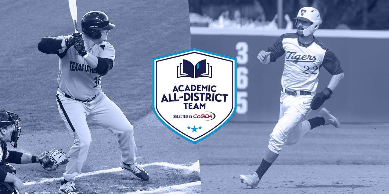 Texas Lutheran's Cauley, Trinity's Goodrich Earn CoSIDA Academic All-District Recognition