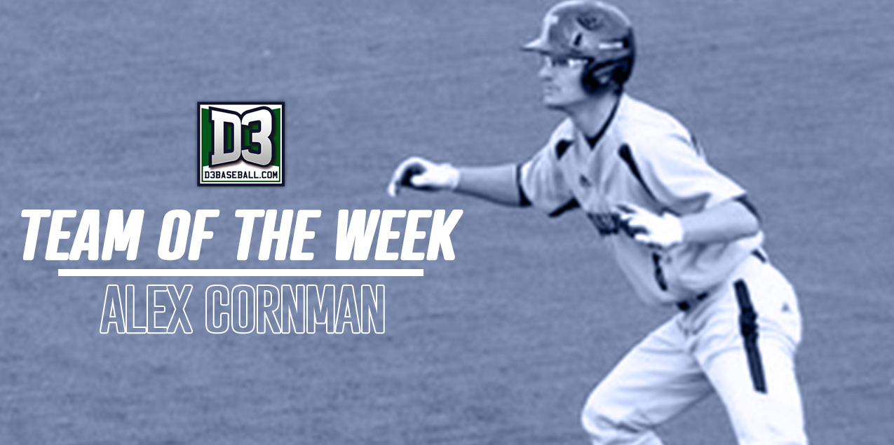 TLU's Cornman Named to D3baseball.com Team of the Week