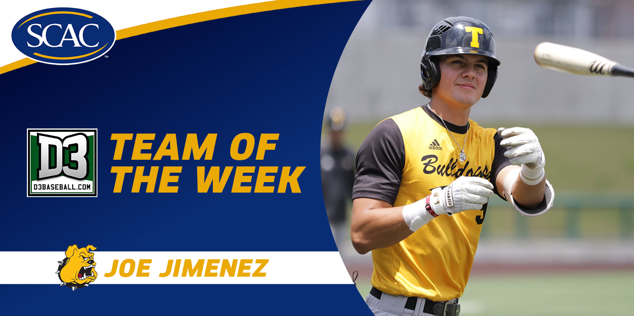 TLU's Jimenez Collects Second National Team of the Week Honor