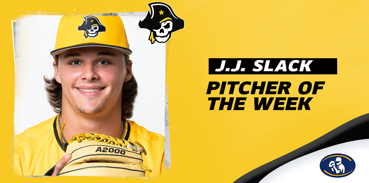 J.J. Slack, Southwestern University, Pitcher of the Week (Week 10)