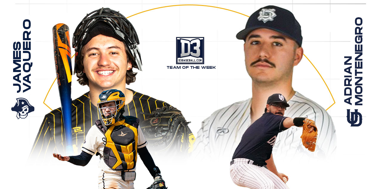 SCAC Duo Highlight D3Baseball.com Team of the Week