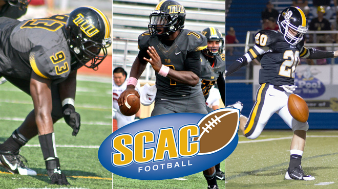 TLU's Peavy and Sargent; Southwestern's Erwin Earn SCAC Football Player of the Week Honors