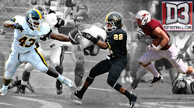 Three SCAC Football Student-Athletes Named to D3football.com Team of the Week