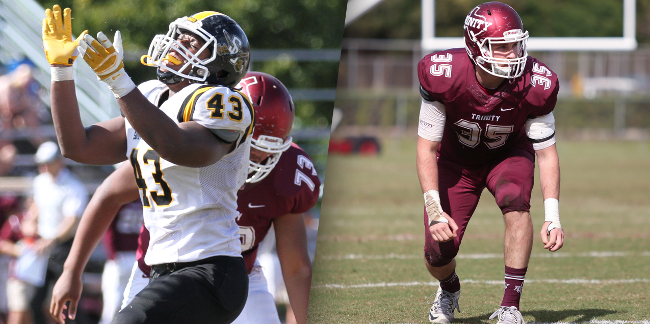 Southwestern's Broussard, Trinity's Packard Nominated for Cliff Harris Award