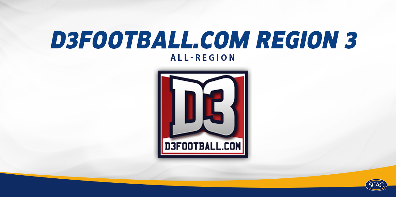 Nine SCAC Athletes Earn D3Football.com All-Region Honors