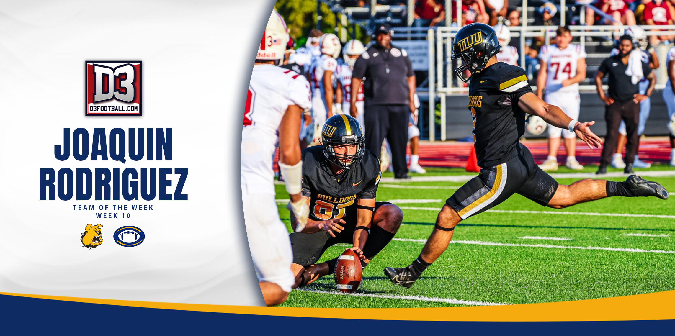 Texas Lutheran's Rodriguez Earns Second D3Football.com Team of the Week Honor