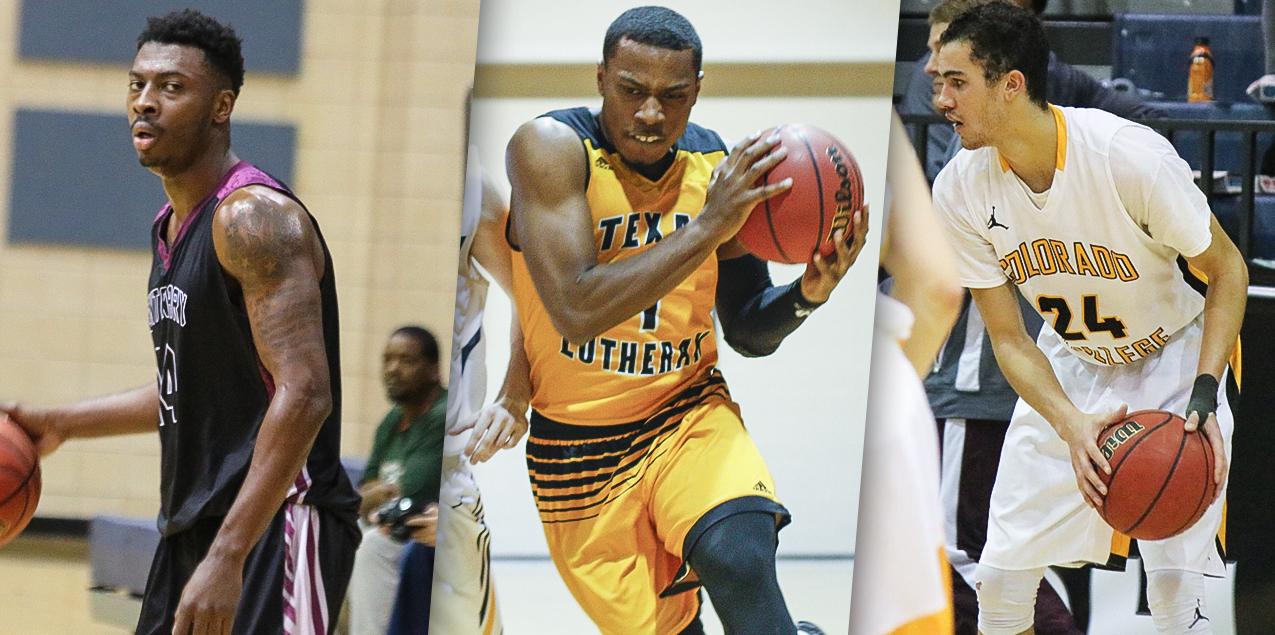 Three SCAC Men's Basketball Players Named to D3hoops.com All-Region Team