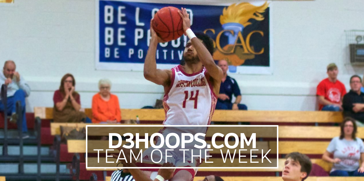 Austin College's Mercadel Named to D3Hoops.com Team of the Week