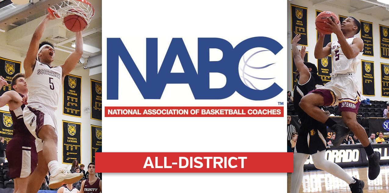 Schreiner's Gumbs, Centenary's Kirkendoll Named to NABC All-District Teams