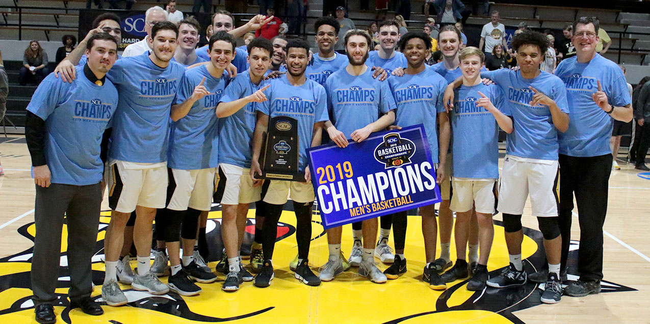 Texas Lutheran Outlasts Dallas in Double Overtime For SCAC Men's Title