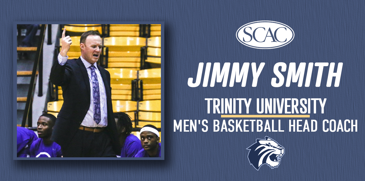 Trinity Tabs Jimmy Smith as New Men's Basketball Head Coach