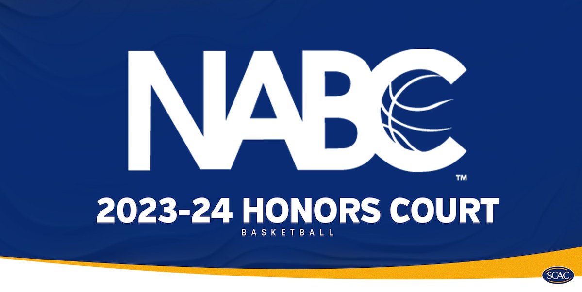 Record 37 SCAC Men's Basketball Student-Athletes Named to NABC Honors Court