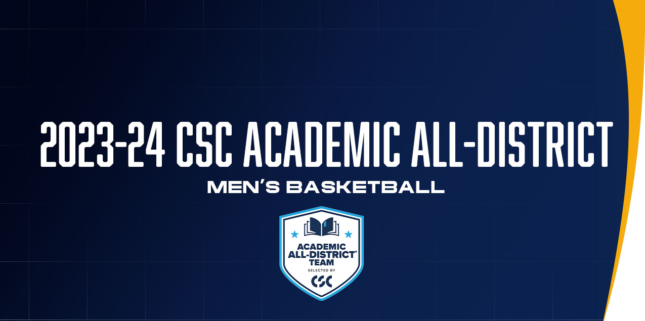 Nine Men's Basketball Players Score CSC Academic All-District® Honors