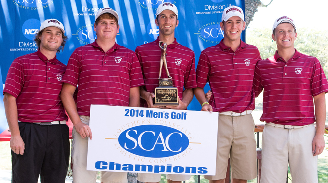 Schreiner Cruises to SCAC Men's Golf Championship