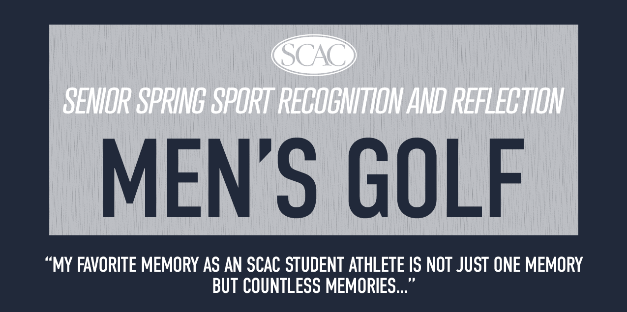 SCAC Spring Sport Senior Recognition - Men's Golf