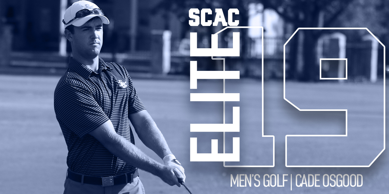 Southwestern's Osgood Earns SCAC Men's Golf Elite 19 Award