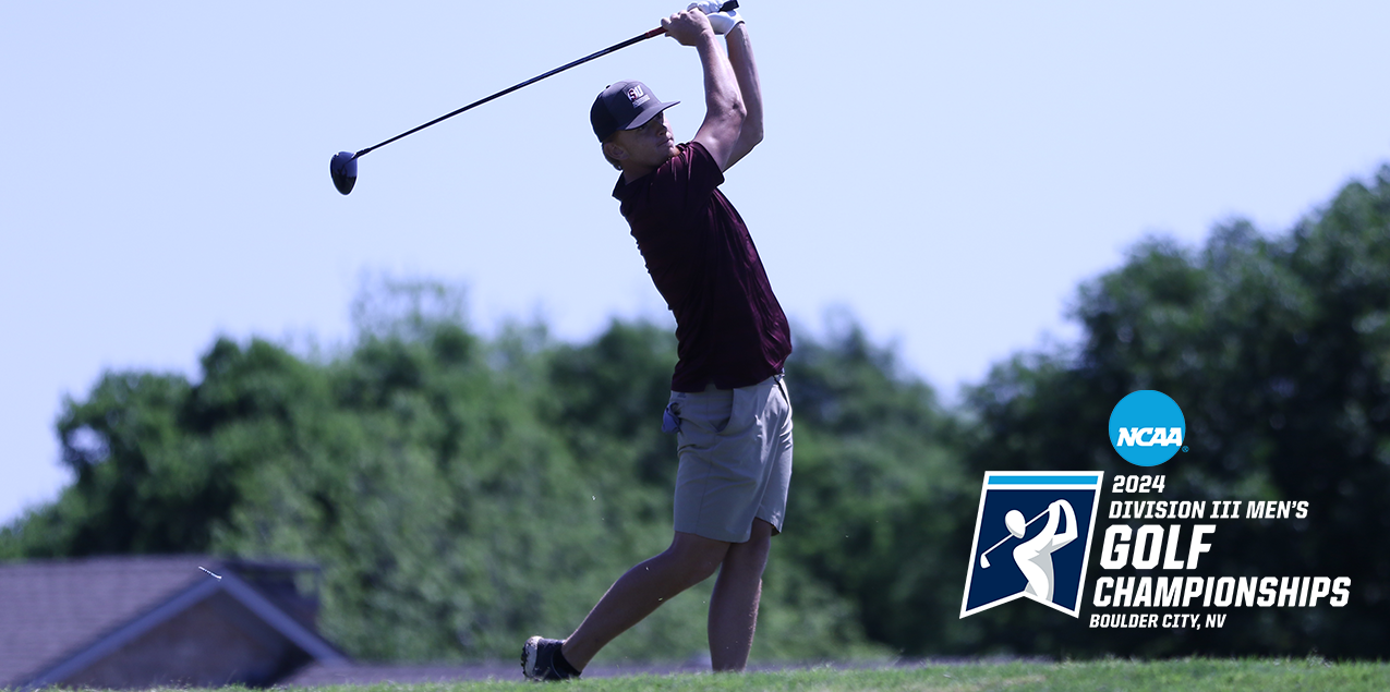 Schreiner Vaults into Fifth Following Day Two at the NCAA Men's Golf Championships