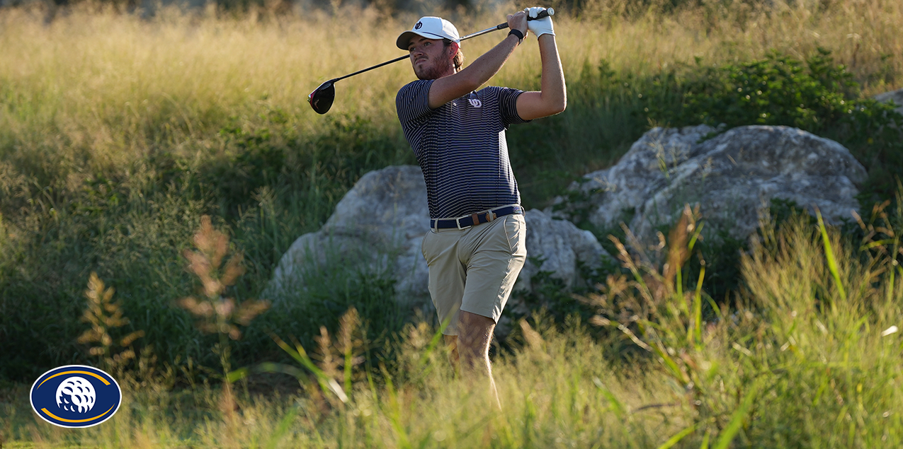 Rex Soulliere, University of Dallas, Men's Golfer of the Week (Week 4)