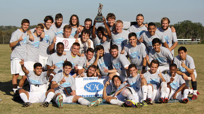 Trinity Repeats as SCAC Men's Soccer Champions