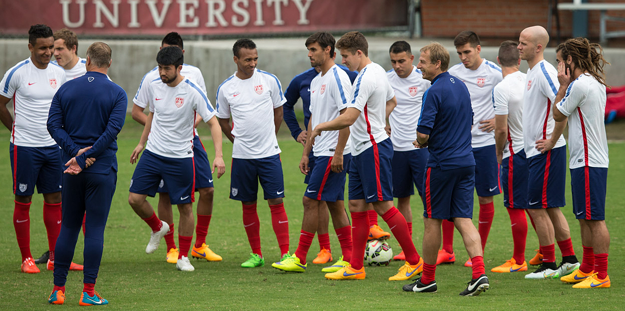 Trinity Hosts United States Men's Soccer Team at Paul McGinlay Field