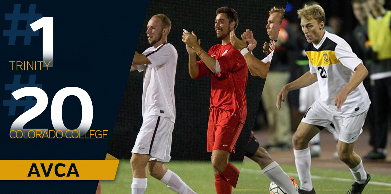 Trinity Remains at No. 1, Colorado College Falls to No. 20 in NSCAA Poll