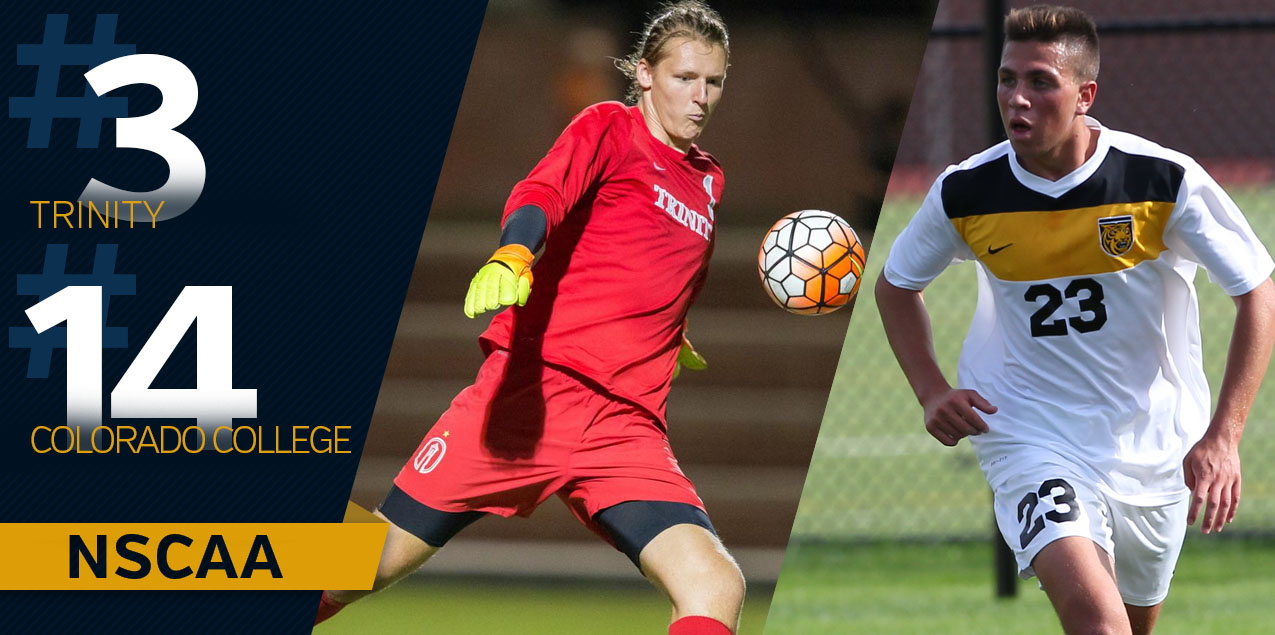 Trinity and Colorado College Rise in Latest NSCAA Poll