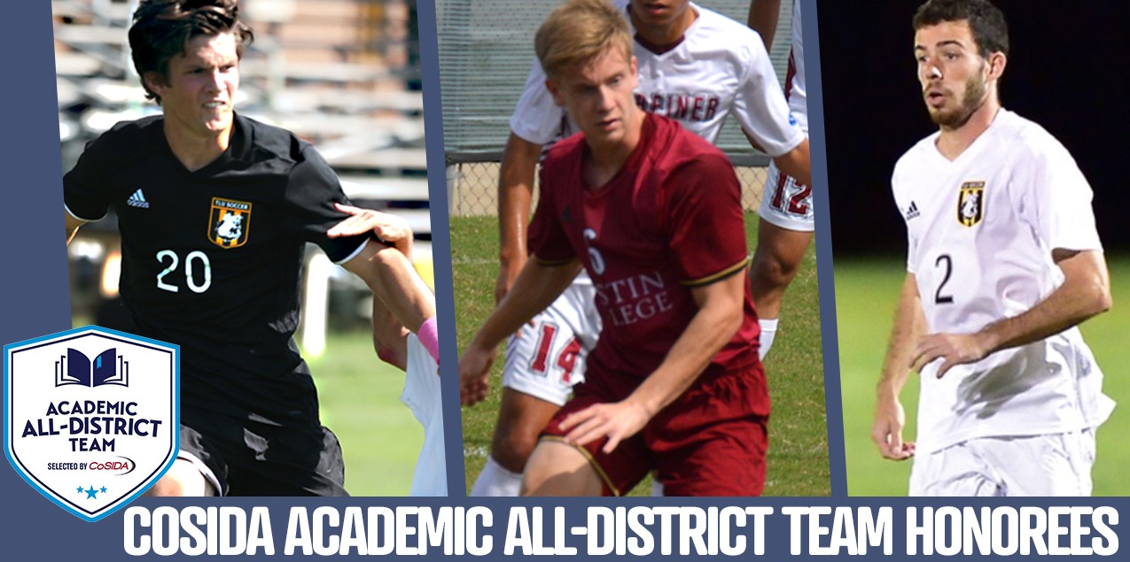 Three from SCAC Named CoSIDA Academic All-District