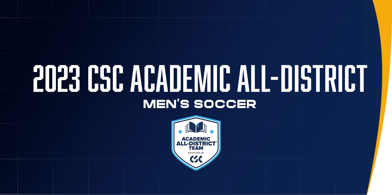 27 Men's Soccer Players Earn CSC Academic All-District Honors