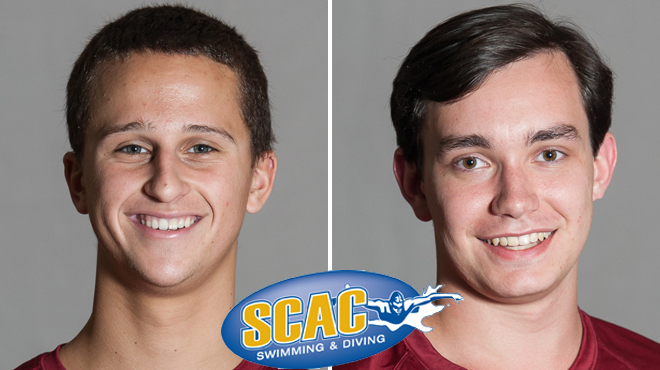 Trinity's Thiesse, Whalen Earn SCAC Swimmer/Diver of the Week