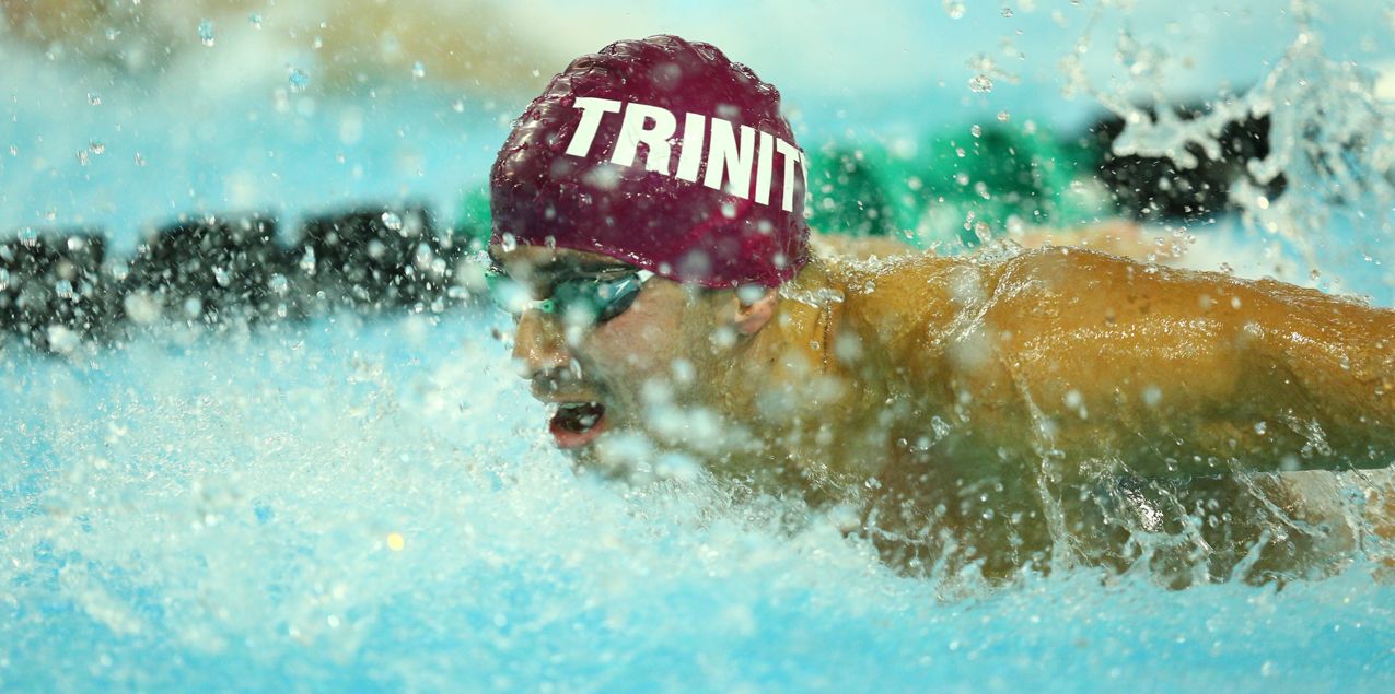 Shamzi Alkaff, Trinity University, Swimmer of the Week (Week 13)