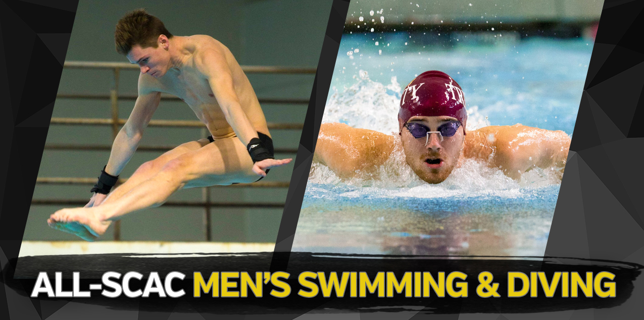 Trinity's Clark, Valmassei Earn SCAC Male Swimmer and Diver of the Year Honors