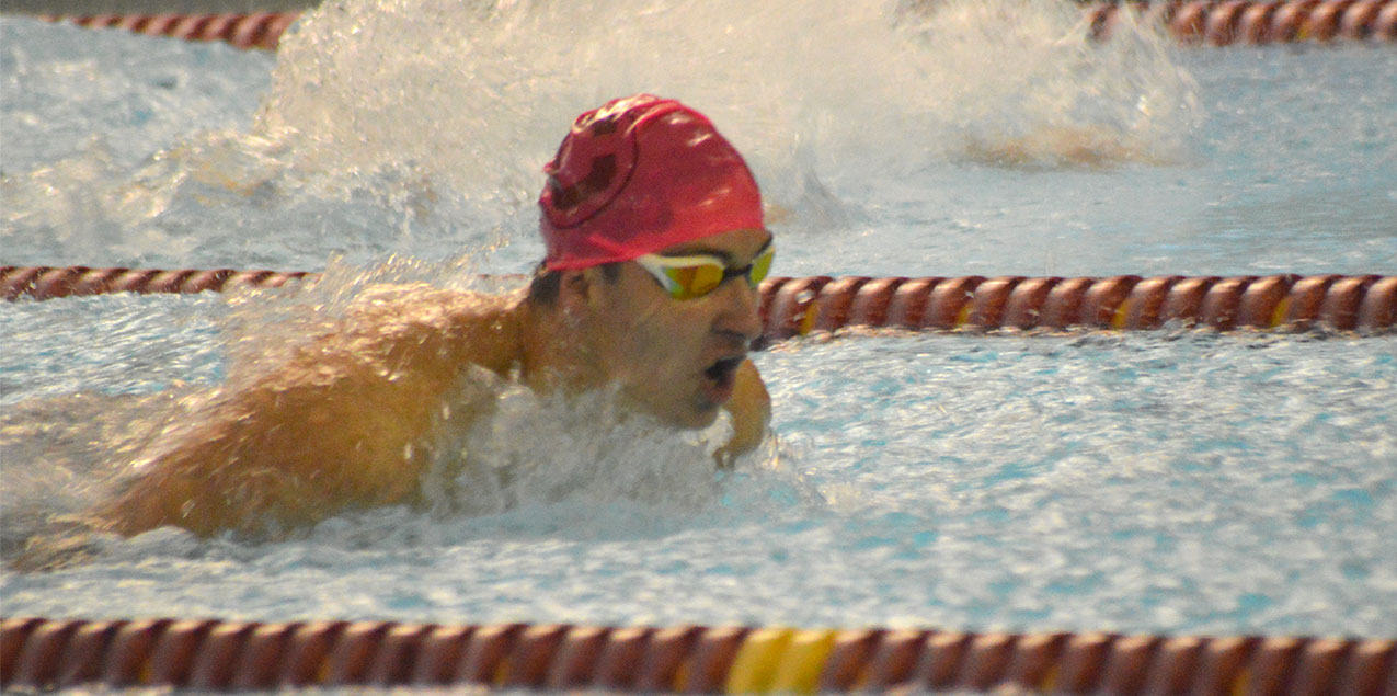 Miguel Vasquez, Centenary College, Swimmer of the Week (Week 4)